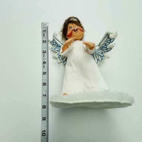 Vintage Annalee Standing Christmas Angels 1989 & 1994 7"-9" Tall Pair of 2 USA - Picture 11 of 11